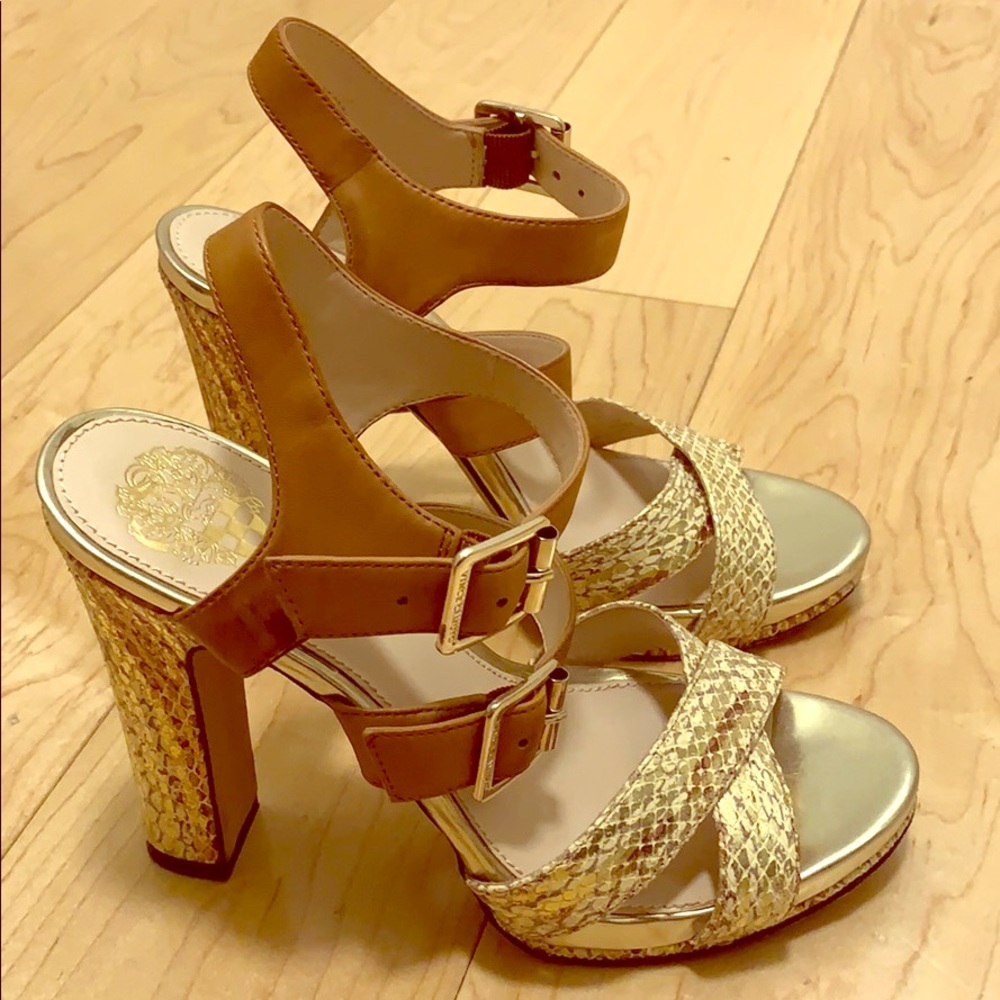 Vince Camuto snakeskin heels